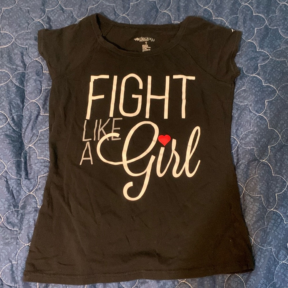 Ideology black workout shirt